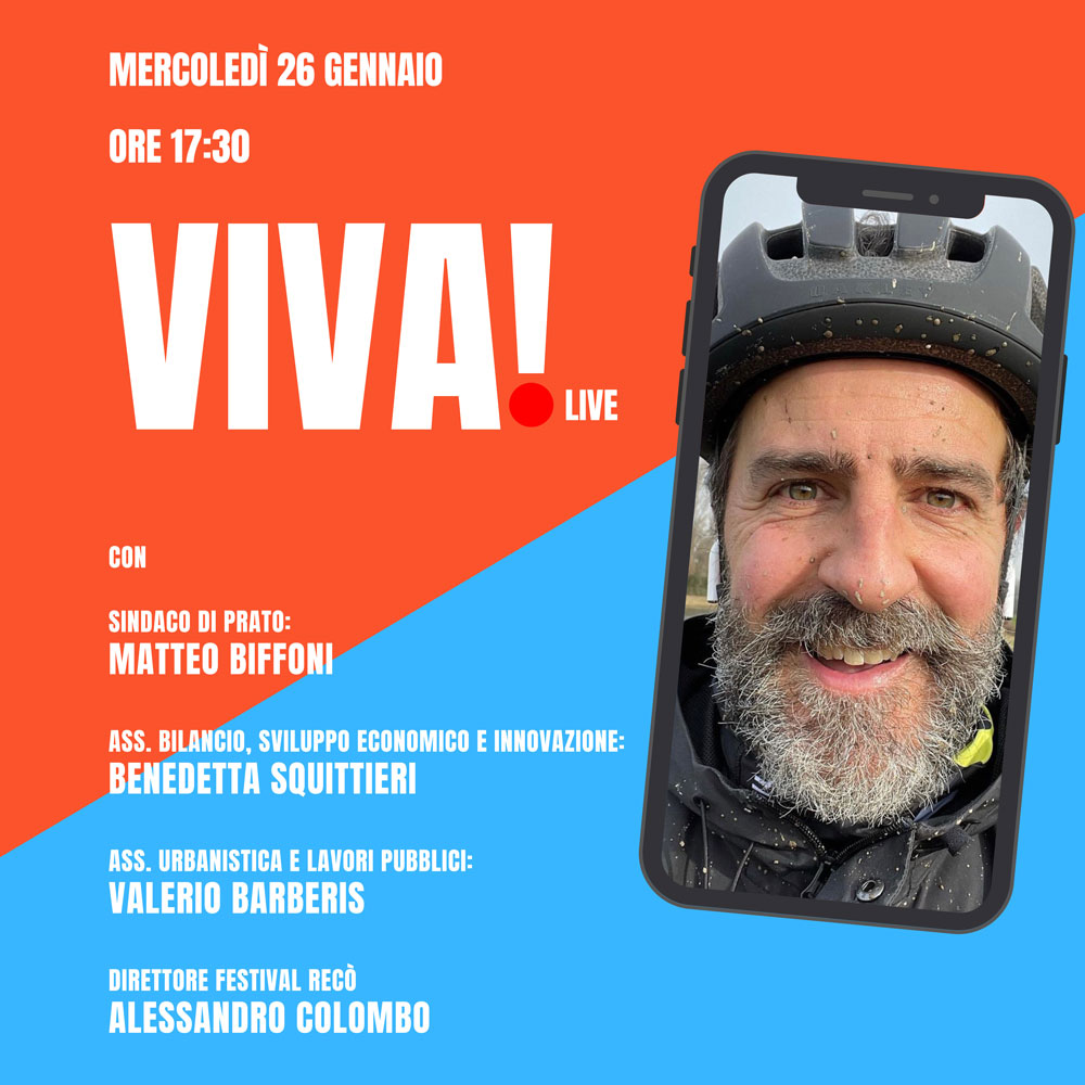 Poster podcast VIVA! in onda il 26 gennaio 2022